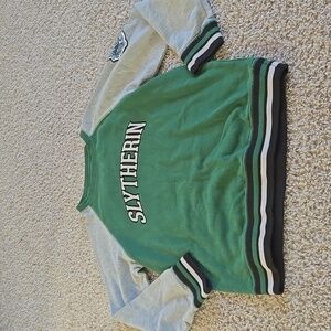 Slytherin Harry Potter Sweatshirt Authentic Universal Youth XL Green Crewneck
